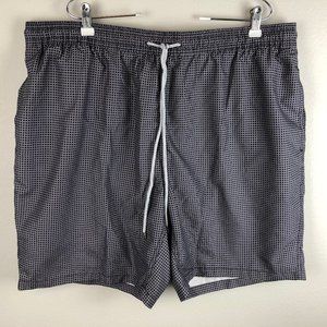 Kirkland Men's Swim Shorts Size XXL Black Gray